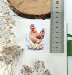 Chicken Magnetic Bookmark. Cute Page Marker. Reading Accessories