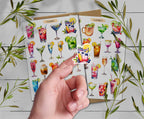 Tropical Cocktail Stickers