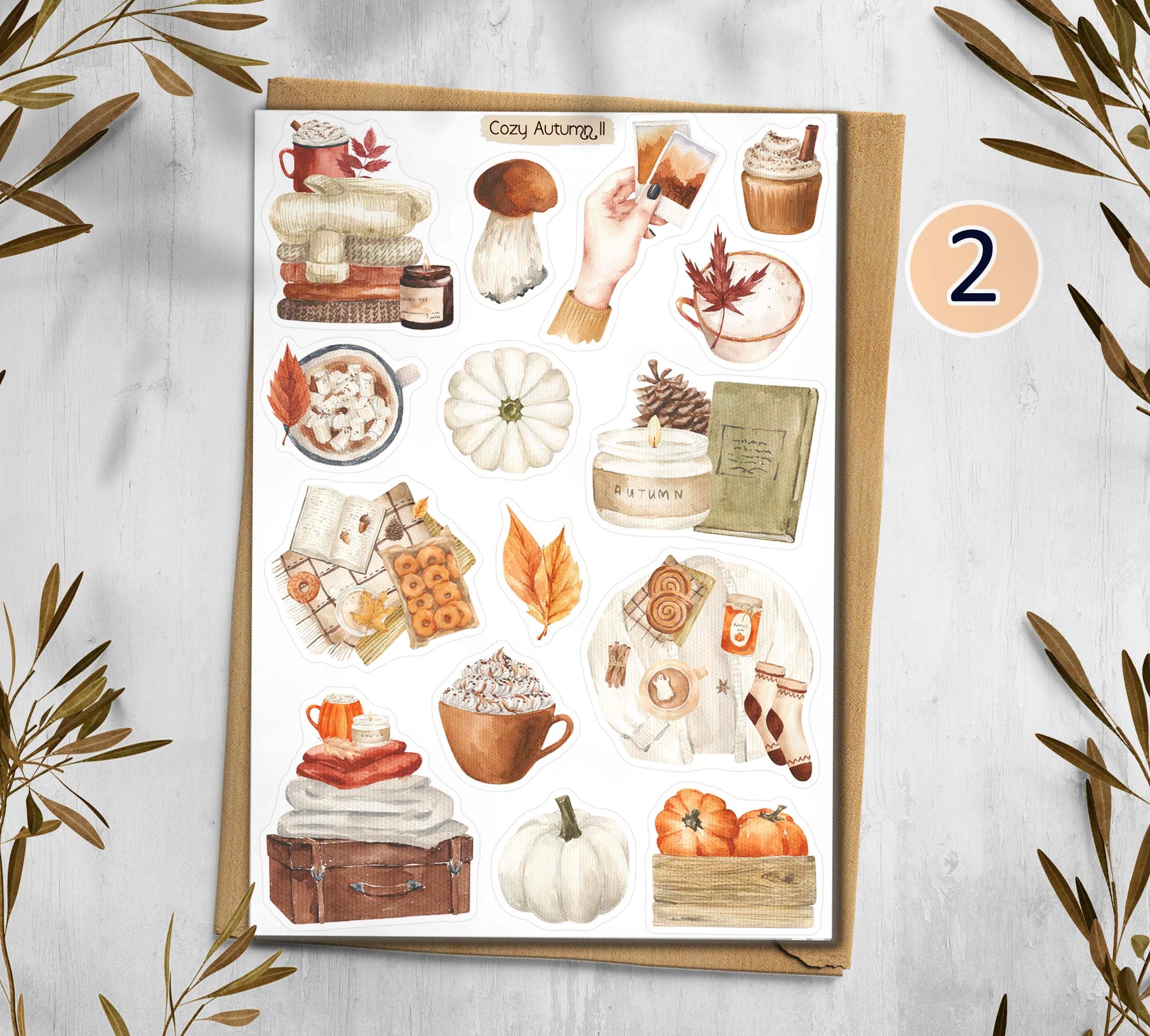 Cozy Autumn Stickers