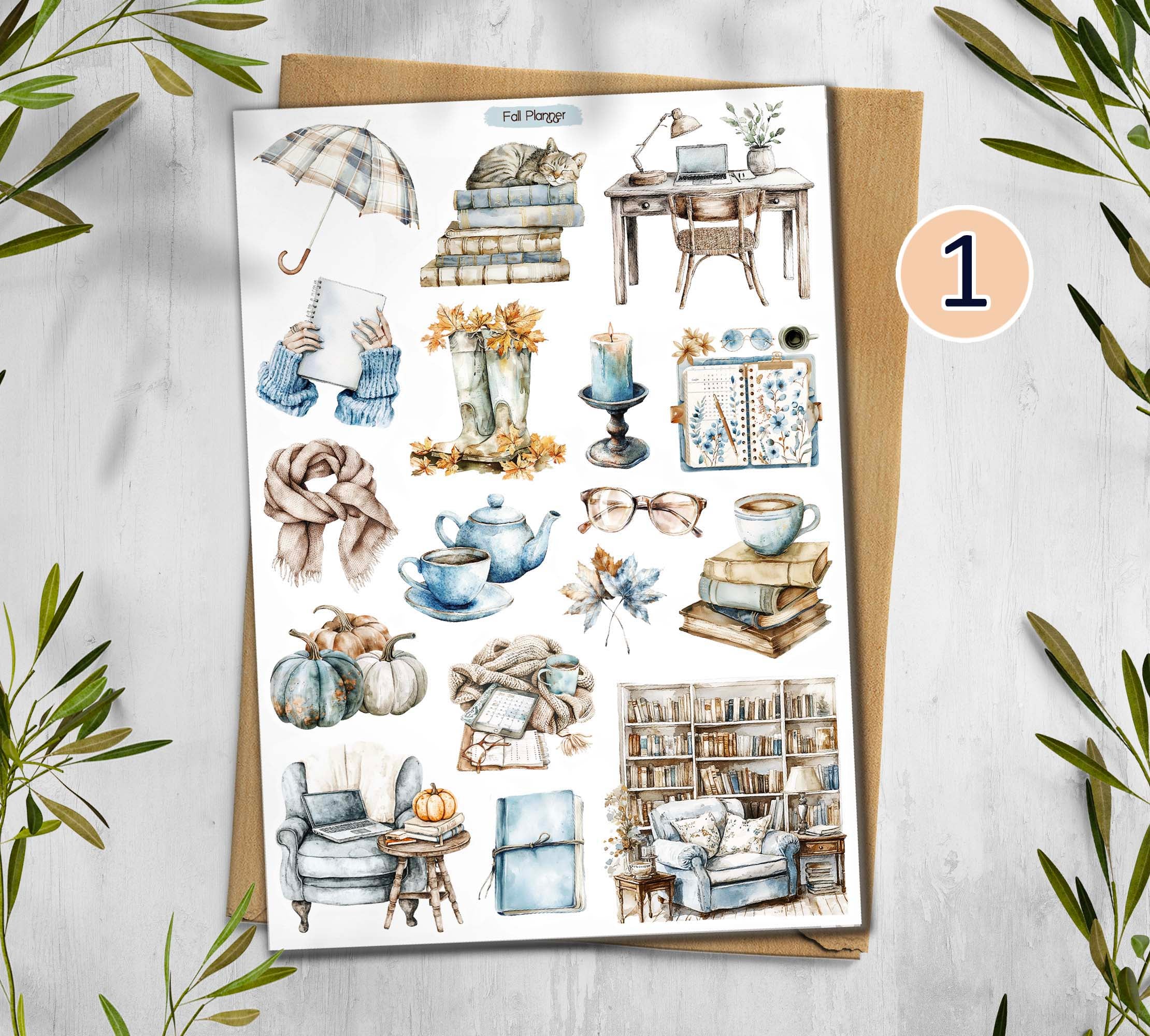 Fall Planner Stickers