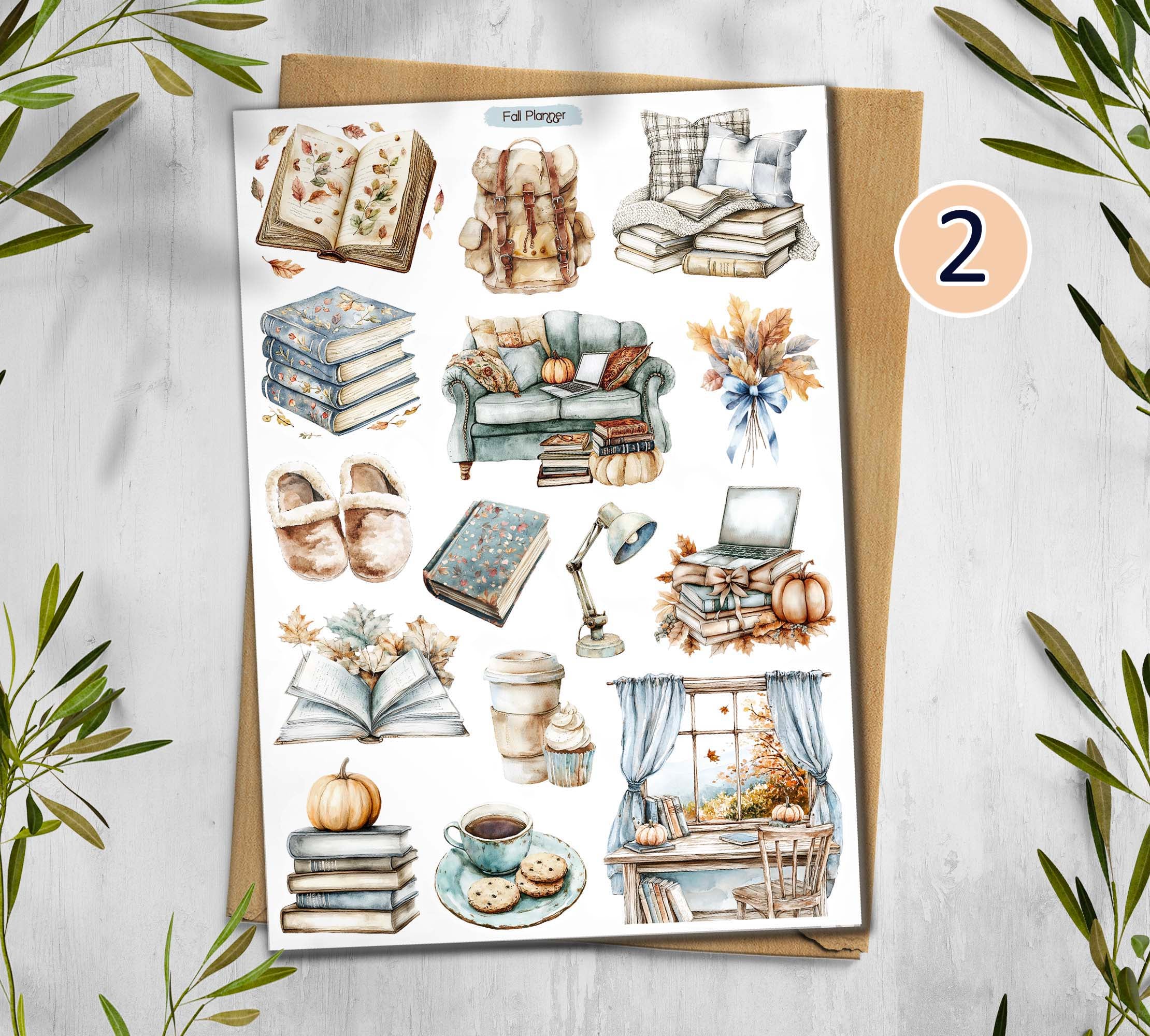 Fall Planner Stickers