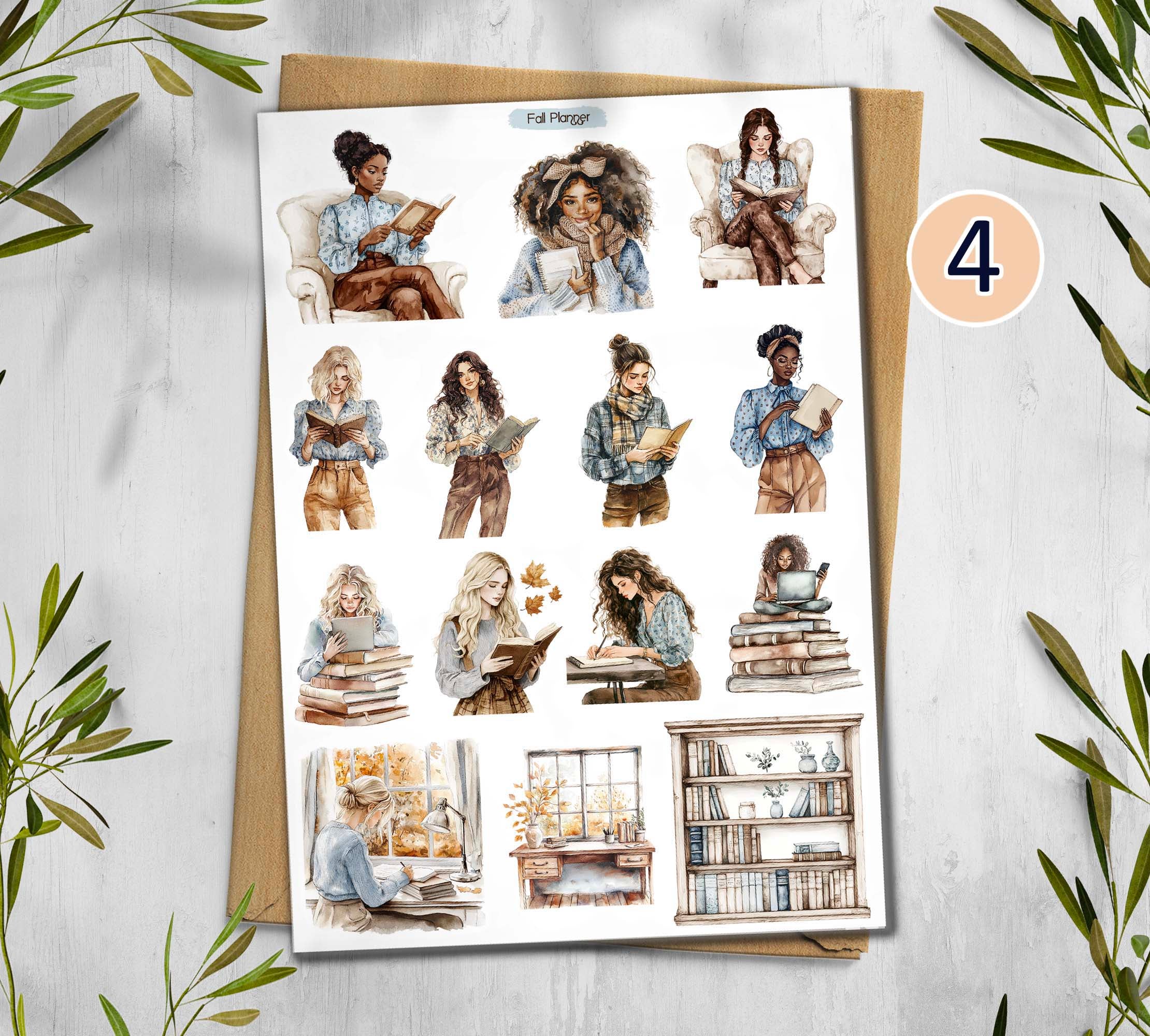 Fall Planner Stickers