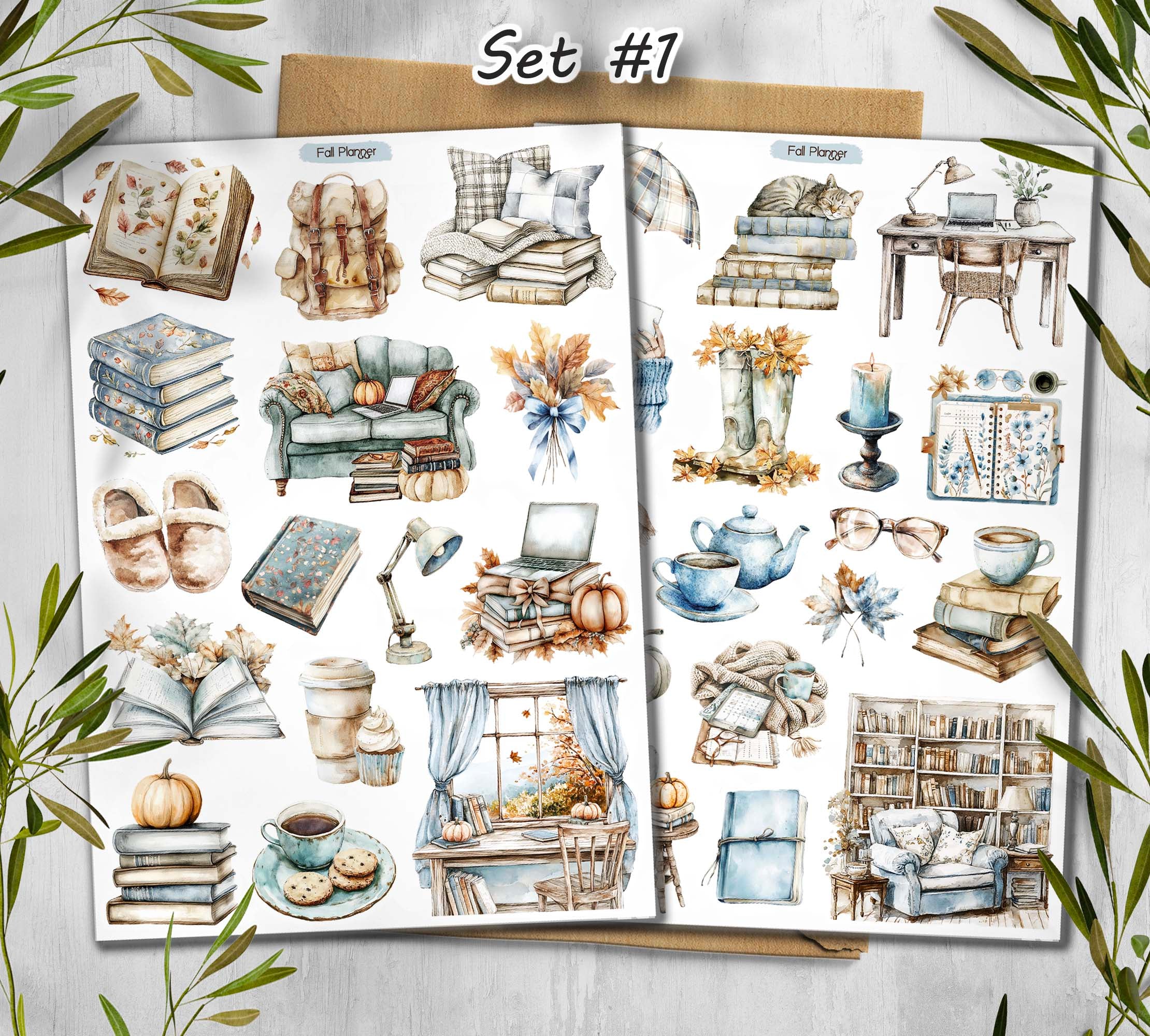 Fall Planner Stickers