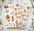 Fall in the City Stickers
