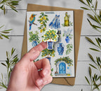Mediterranean Summer Stickers| Travel Stickers