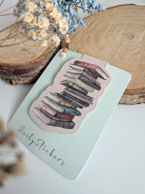 Books Magnetic Bookmark