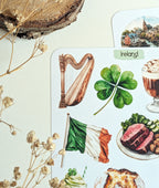 Ireland Travel Stickers| Dublin| Europe Stickers