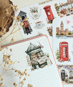London. England Travel Stickers. Europe Decal 00358