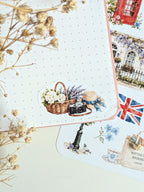 London. England Travel Stickers. Europe Decal 00358