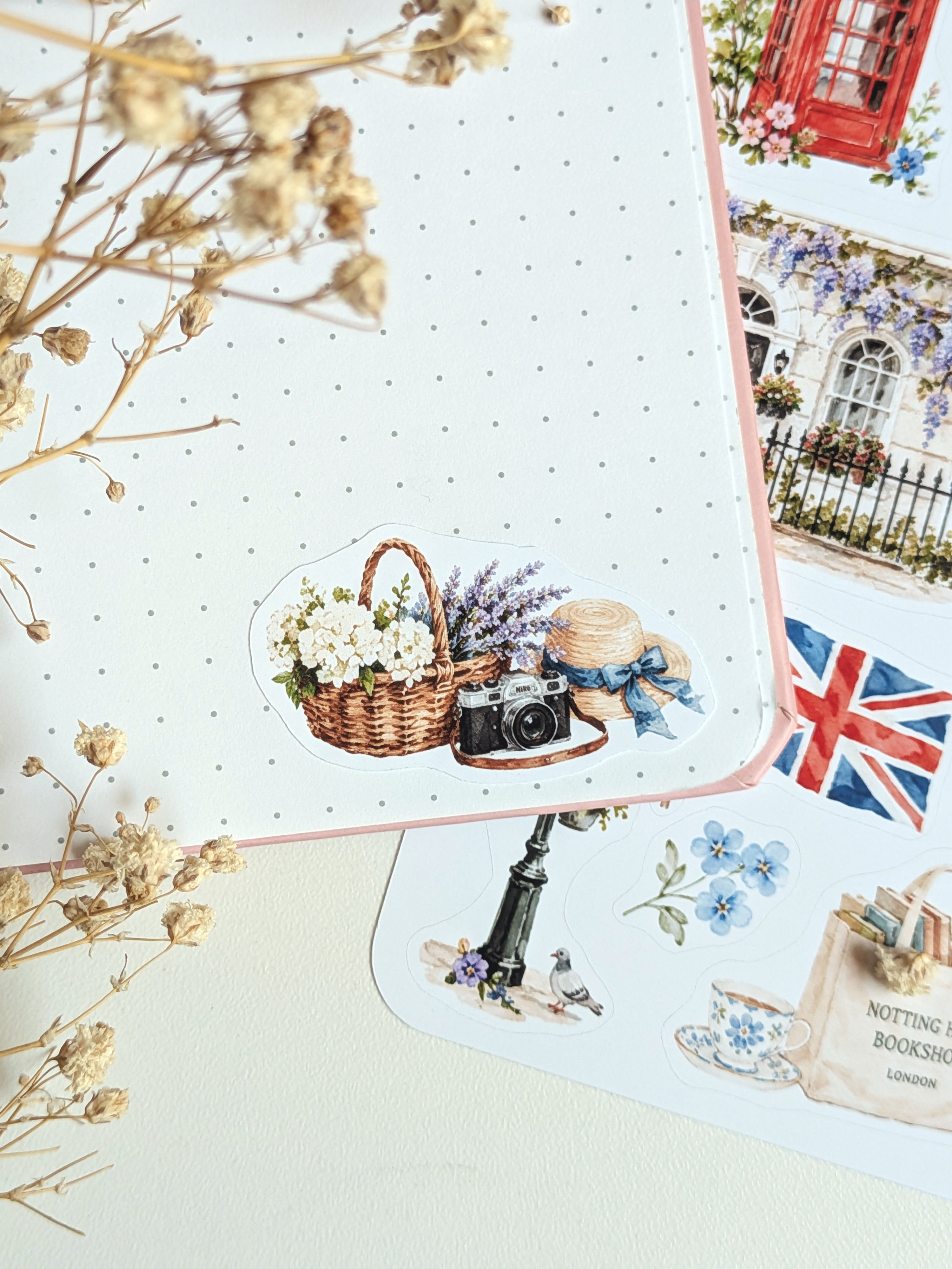 London. England Travel Stickers. Europe Decal 00358