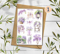 Wisteria Garden Stickers 00030