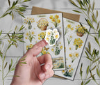 Daffodils Stickers: Yellow Flower Planner Stickers