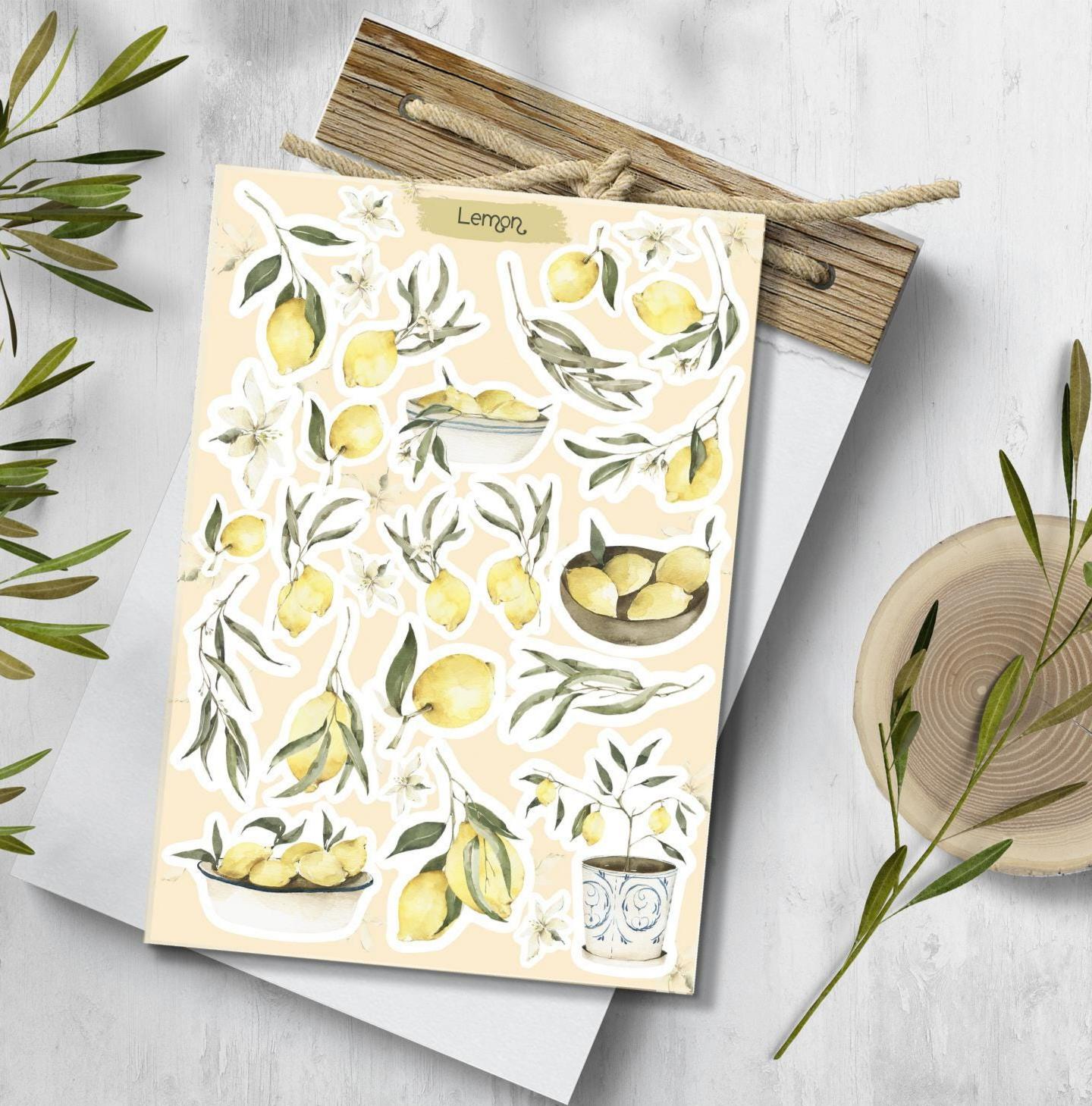 Lemon Stickers
