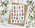 Festive Lantern Stickers