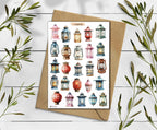 Festive Lantern Stickers