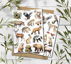 Forest Animals Stickers