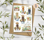 Gardening Stickers: Farmhouse Fruit & Vegetable Planner Stickers