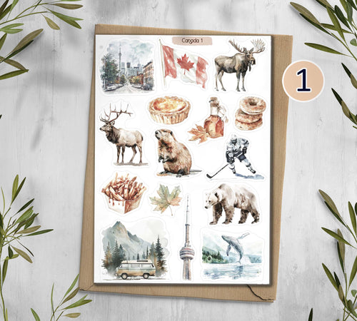 Canada Travel Stickers| North America Stickers