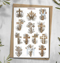 Easter Cross Sticker Sheet