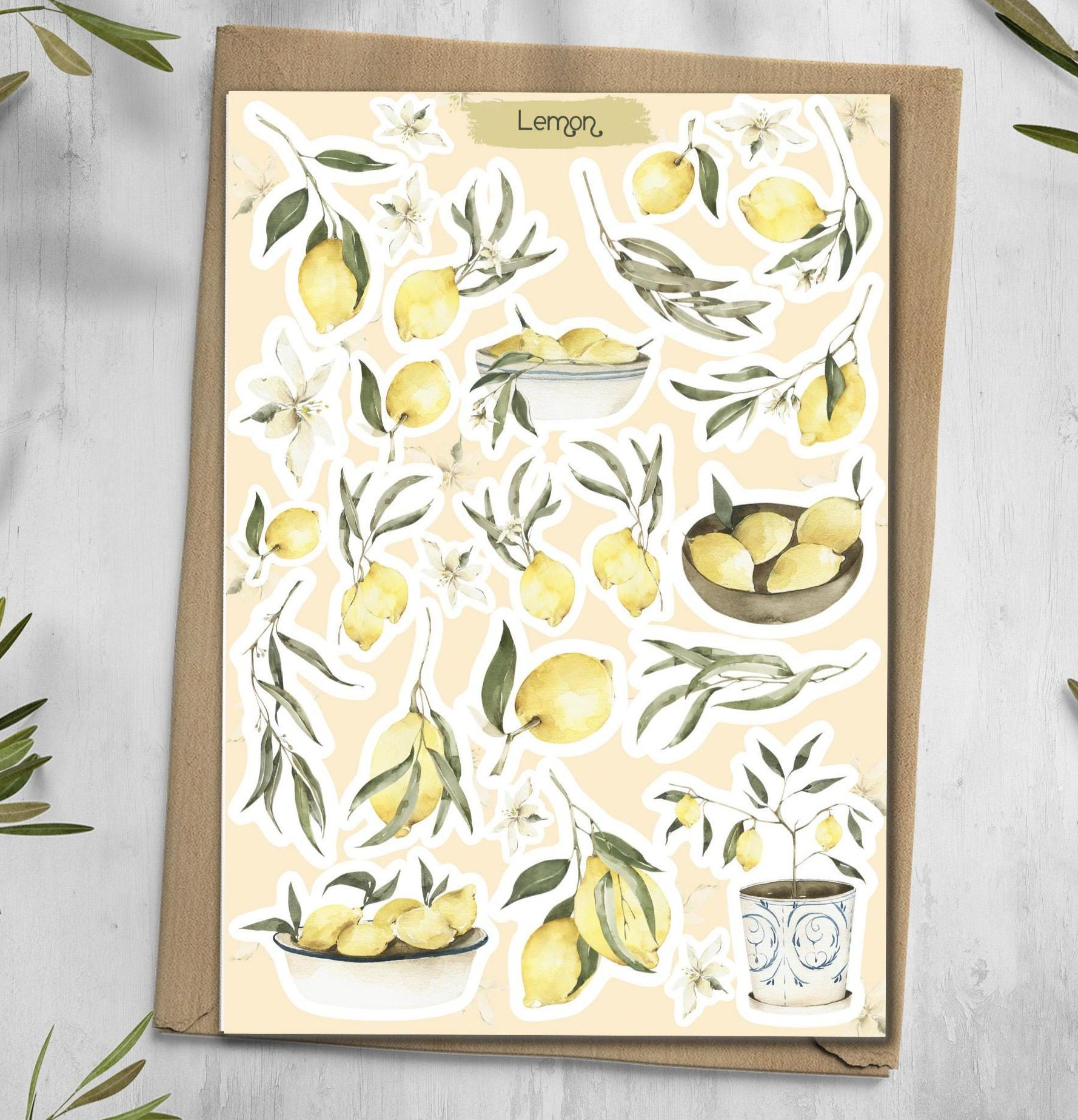 Lemon Stickers