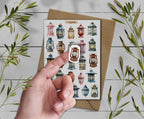 Festive Lantern Stickers