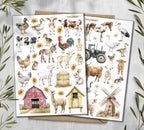 Farm Animals Sticker Sheet