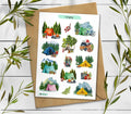 Camping Stickers