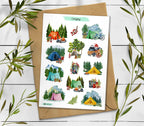 Camping Stickers