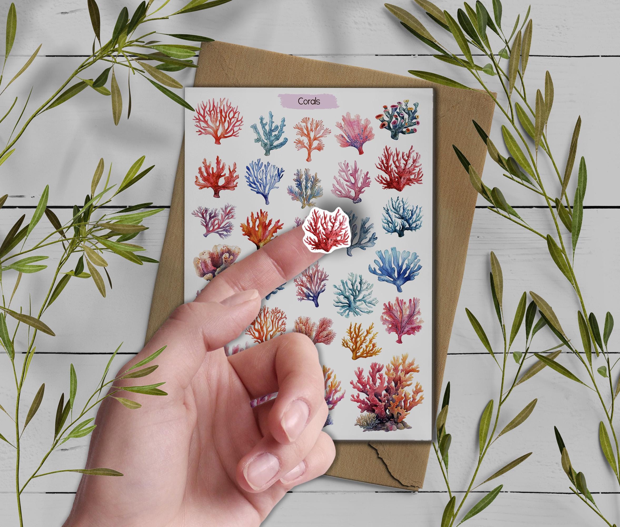 Coral Stickers