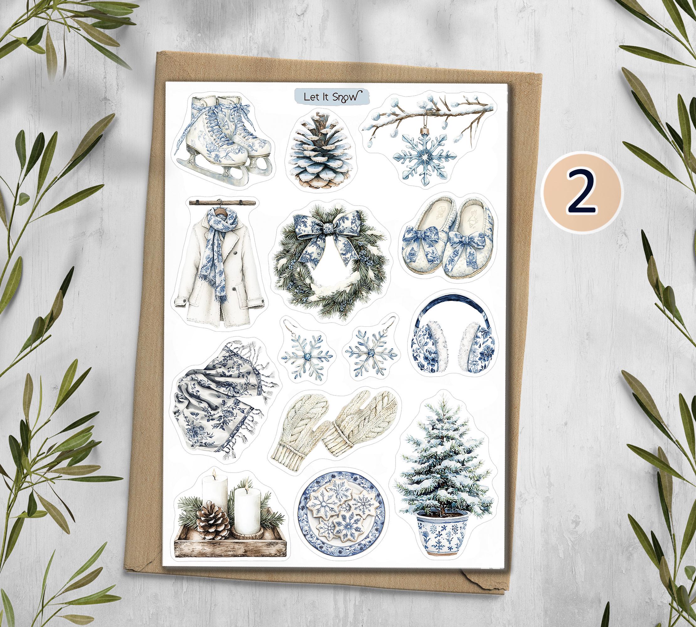 Let it Snow Stickers