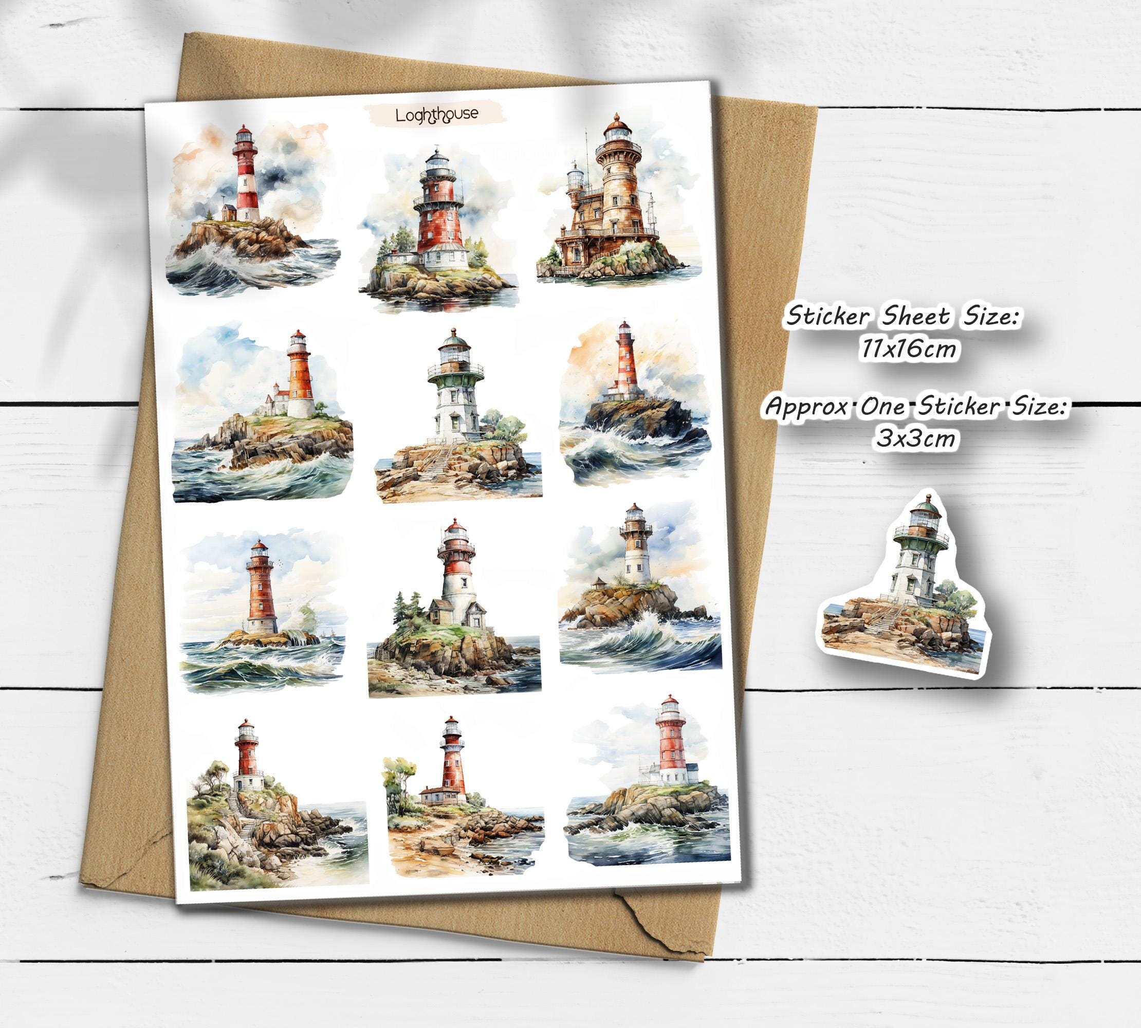 Lighthouse Stickers