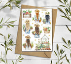 Gardening Stickers: Farmhouse Fruit & Vegetable Planner Stickers