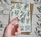 Eucalyptus & Wildflower Stickers: Greenery Scrapbooking, Planner Stickers