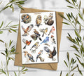 Forest Birds Stickers. Birds Sticker Pack. Wild Birds Stickers. Garden Birds Bullet Journal. Woodland Sticker Sheet. Scrapbooking