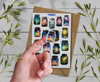 Fairy Jar Stickers: Magic Potion Bottles, Scrapbooking