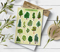 Watercolor Forest Stickers