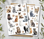 Cats Sticker Sheet