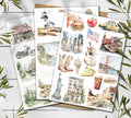 USA Travel Sticker Sheet: Scrapbook Planner Stickers
