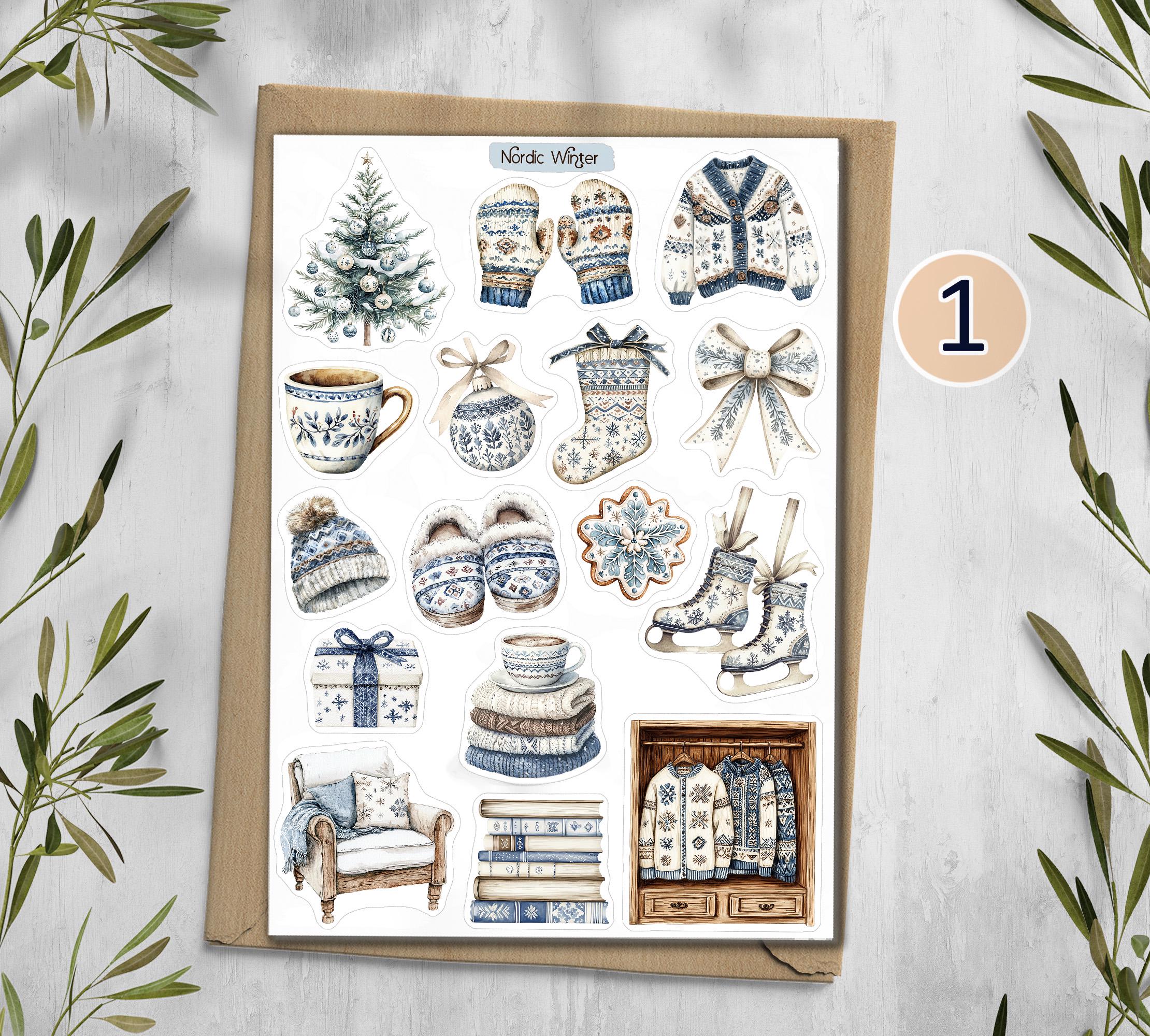 Nordic Winter Stickers