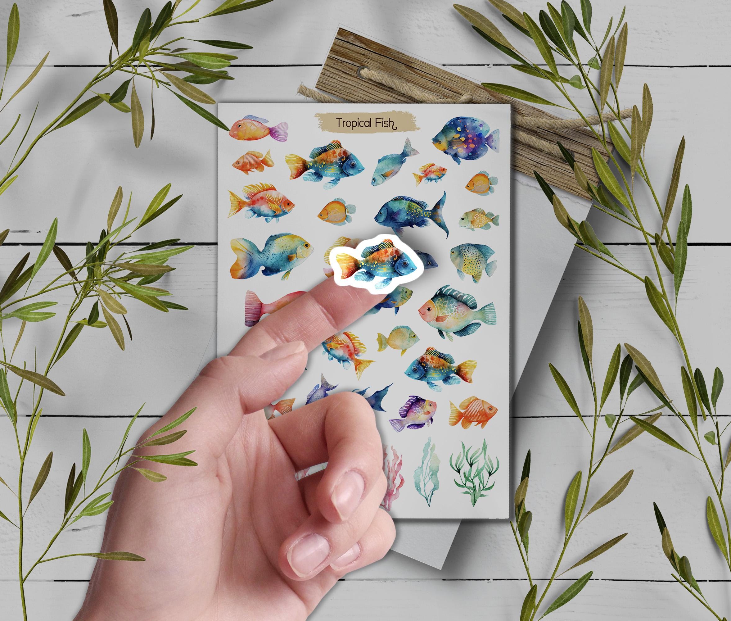Tropical Fish Stickers