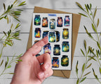Fairy Jar Stickers: Magic Potion Bottles, Scrapbooking