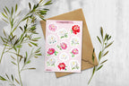 Peony Stickers. Peony Flower Stickers. Summer Blossom Stickers. Bullet Journal, Pink Peony Blossom Stickers. Pink Planner Sticker, Bouquet