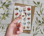 Christmas Baubles Stickers