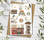 Book Library Stickers