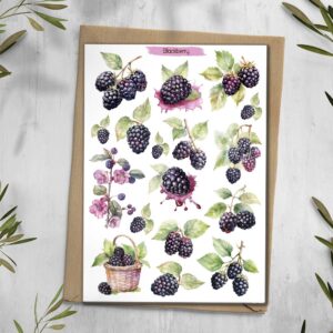 Blackberry Stickers.